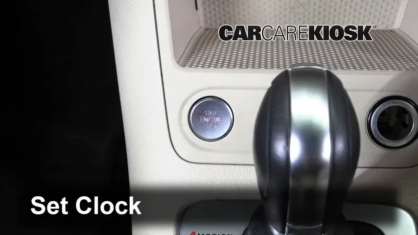 2014 Volkswagen Tiguan R-Line 2.0L 4 Cyl. Turbo Clock